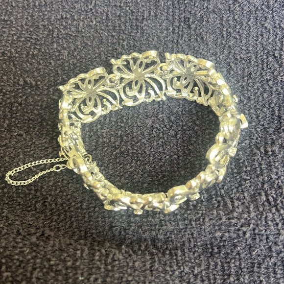 Vintage 60s signed Monet bracelet - Picture 4 of 5